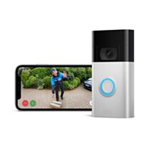 Ring Video Doorbell (2nd Gen) Wireless Video Security Camera by Amazon - Satin Nickel