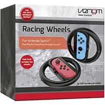 Venom Joy-Con Racing Wheels For Nintendo Switch Twin Pack