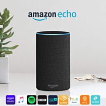 Amazon Echo - Charcoal Fabric (2nd Generation) 