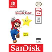 SanDisk MicroSDXC for Nintendo Switch Memory Card 256GB