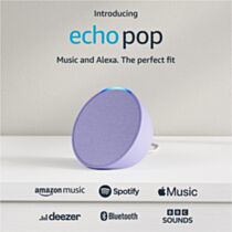 Amazon Echo Pop 2023 Smart Speaker with Alexa - Lavender Bloom