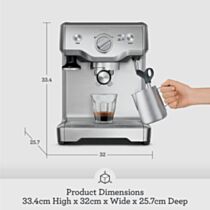 Sage BES810BSS The Duo Temp Pro Espresso Coffee Machine