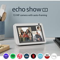 Amazon Echo Show 8 2nd Gen (2021 release) - Glacier White