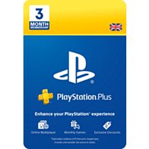 PlayStation PS Plus 3 month Subscription - Instant Digital Download