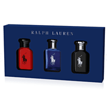 Ralph Lauren World of Polo Eau de Toilette Travel Spray 3 x 40ml Gift Set