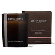 Molton Brown Delicious Rhubarb & Rose Scented Candle 190gm
