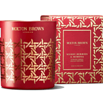 MOLTON BROWN  MERRY BERRIES & MIMOSA  SCENTED CANDLE   190g