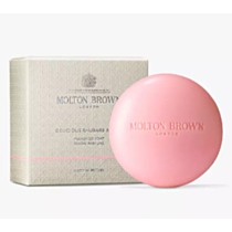 MOLTON BROWN   DELICIOUS RHUBARB & ROSE  PERFUMED SOAP   150g