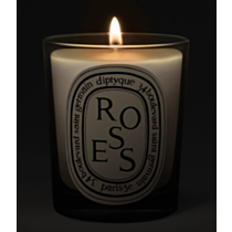 DIPTYQUE PARIS  ROSES SCENTED CANDLE ROSA 190g