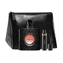 Yves Saint Laurent Black Opium Gift Set 50ml Eau De Parfum + 2ml Lash Clash Mascara + Pouch (Damaged Box)