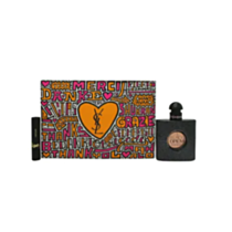 Yves Saint Laurent Black Opium Gift Set 50ml Eau De Parfum + 2ml Lash Clash Mascara + Pouch (Damaged Box)