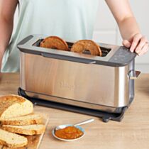 Ninja Foodi 2-in-1 Toaster & Grill Stainless Steel - ST102UK