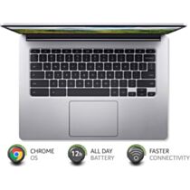 ACER 314 14" Chromebook - MT8183C, 64GB eMMC Storage, 4GB RAM, Pure Silver