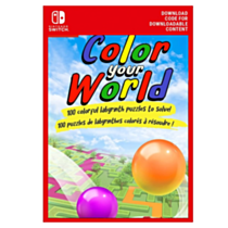 Color Your World Nintendo Switch Instant Digital Download
