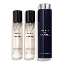Chanel Bleu de Chanel Eau De Parfum Travel Spray and Two Refills 3x20ml