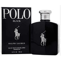 Polo Ralph Lauren Black Eau De Toilette Natural Spray 125ml