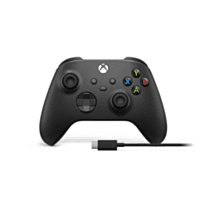 Xbox Wireless Controller + USB-C Cable – Black