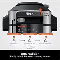 Ninja Foodi MAX 15-in-1 SmartLid 7.5L Multi Cooker Air Fryer