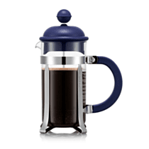 Bodum CAFFETTIERA Coffee maker, 3 cup, 0.35 l, 12 oz, - Midnight Blue