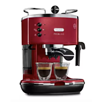 De'longhi Icona Micalite Red Traditional Espresso Maker ECOM311.R