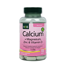 Holland & Barrett Calcium Magnesium Vitamin D & Zinc 120 Tablets
