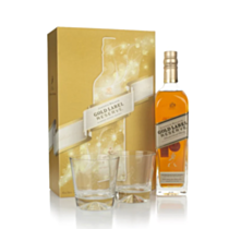 Johnnie Walker Gold Label Reserve Gift Pack with 2x Glasses Whisky 70cl