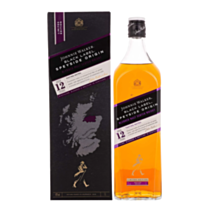Johnnie Walker Black Label Blended Scotch Whisky Limited Edition Speyside Origin 1L