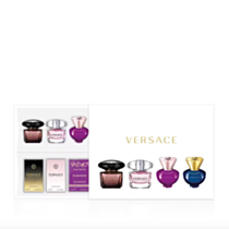 Versace Womens Miniature Eau De Toilette Set 4x5ml Gift Set