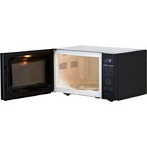 Sharp RBS232TB Freestanding Digital 23L Microwave Oven Black Glass 900W