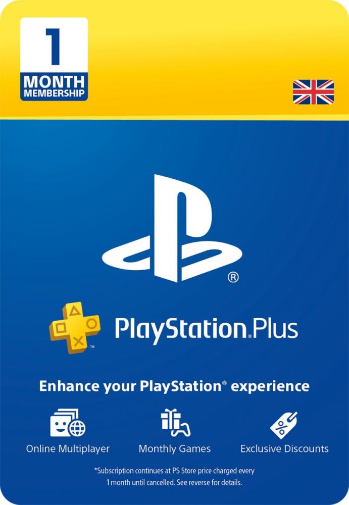 er nok håndtag For nylig SONY Playstation Plus 1 Month Membership - Instant Digital Download