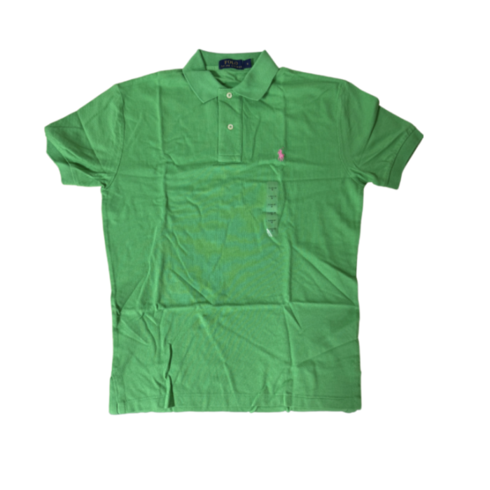 Polo Ralph Lauren Mens Polo Shirt Green - Size S