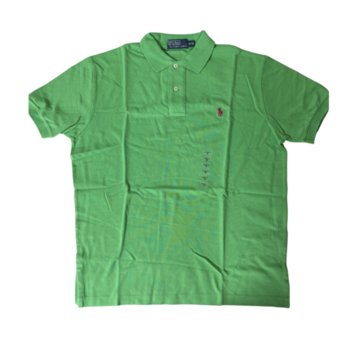 Polo Ralph Lauren Mens Polo Shirt Green - Size M/M