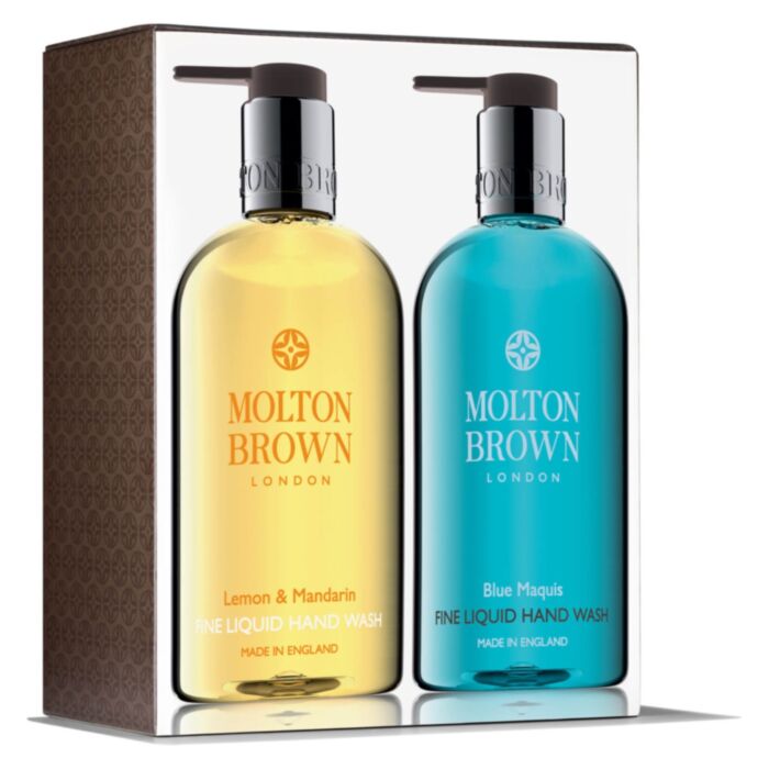 Molton Brown Lemon & Mandarin and Blue Maquis Fine Liquid Hand Wash Set