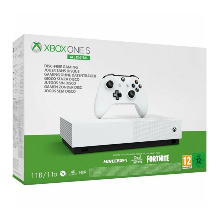 Xbox One S 1 TB All-Digital Console - Fortnite Edition