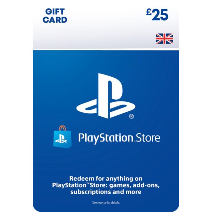 PlayStation PSN £25 GBP Wallet Top Up - Instant Digital Download