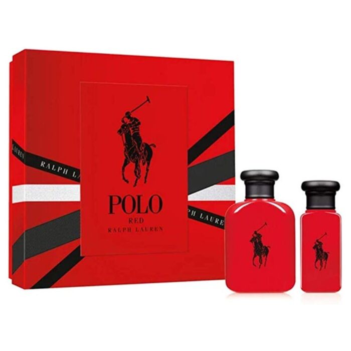 Ralph Lauren Polo Red Gift Set 75ml Eau De Toilette & 30ml EDT Travel Spray 