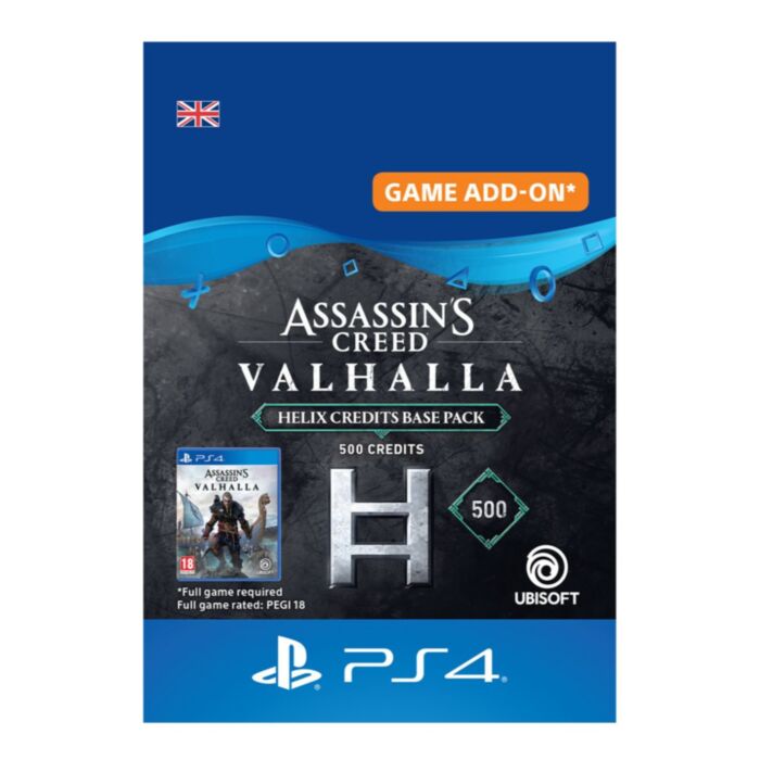 Assassin's Creed Valhalla Base Helix Credits Pack - PS4 Instant Digital Download