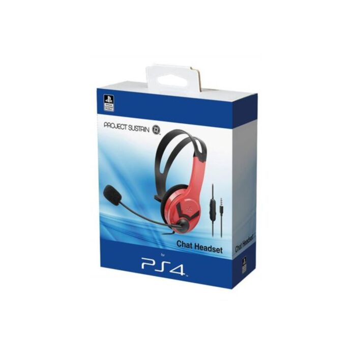 PS4 MONO HEADSET OFFICIAL - RED