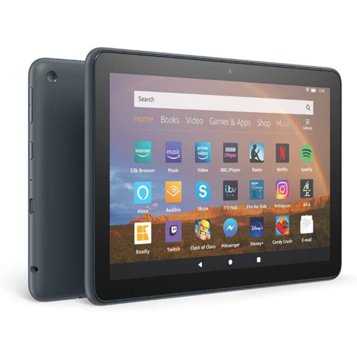 Amazon Fire HD 8 Plus Tablet -  8" Display, 32GB Storage with Ads, Slate Black
