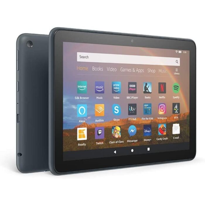 Amazon Fire HD 8 Plus, 32GB Tablet In Slate Black & Accessories Option