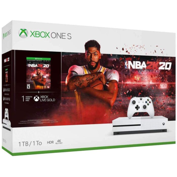 Xbox One S 1TB Console & NBA 2K20