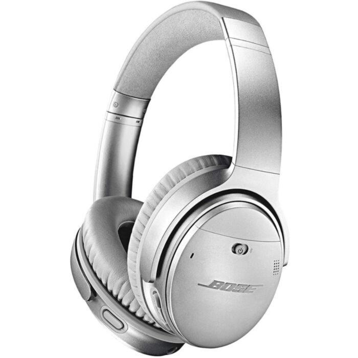 Bose QuietComfort 35 (Series II) Wireless Headphones, Noise Cancelling w/ Alexa built-in - Silver