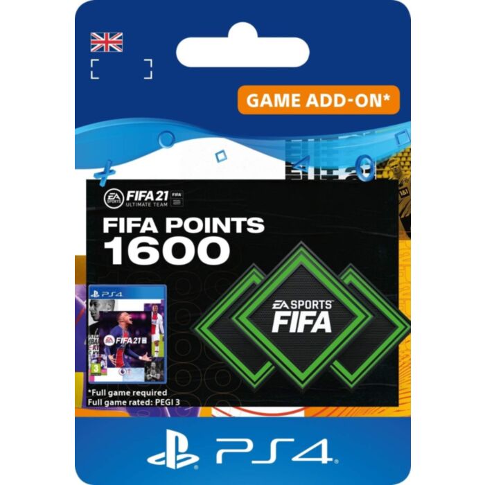 Fifa 21 1600 Ultimate Team Points - PS4