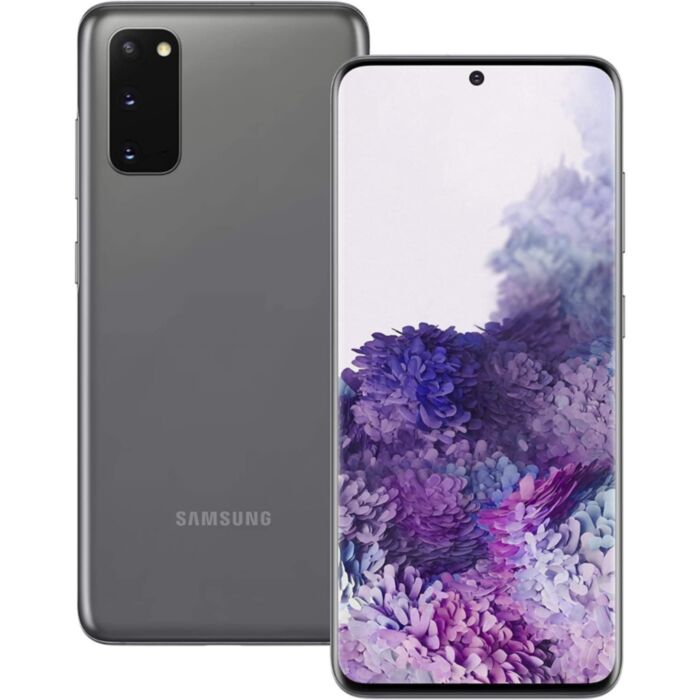  Samsung Galaxy S20 Smartphone - 4G, 8GB RAM, 128GB Storage, Cosmic Grey