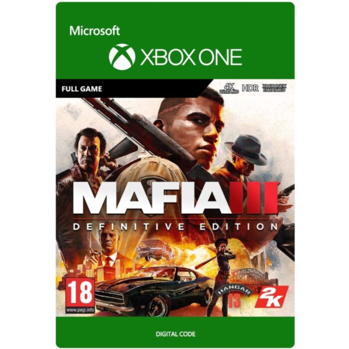 Mafia 3: Definitive Edition - Xbox One - Instant Digital Download