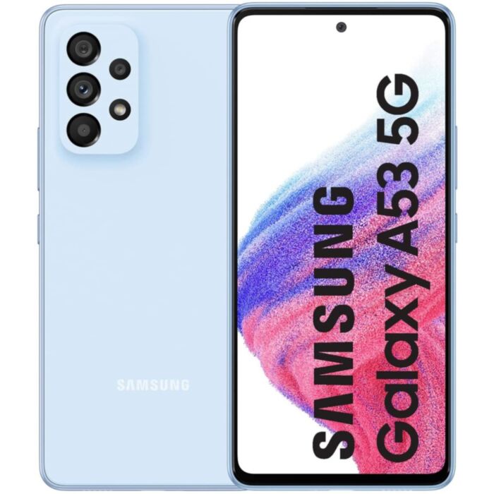 Samsung Galaxy A53 5G Smartphone - 128GB Storage, 6GB RAM, Awesome Blue