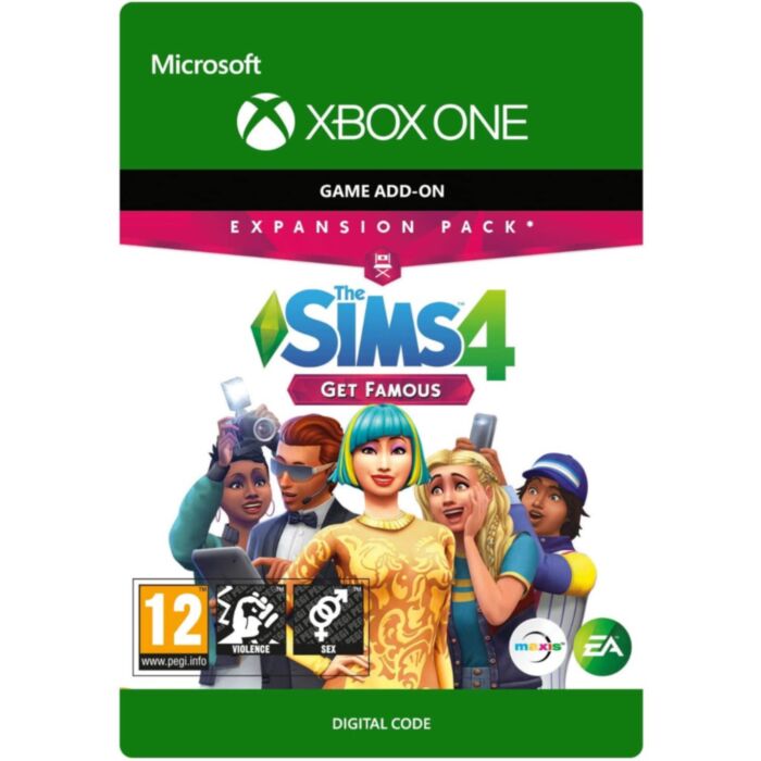 The Sims 4 Get Famous Expansion - Xbox One/Instant Digital Download