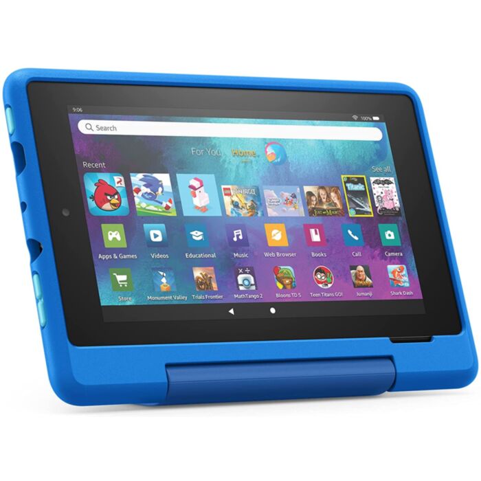 Amazon Fire 7 Kids Pro Tablet - 7" Display, 16 GB Storage, Intergalactic Kid-Friendly Case, Black Tablet