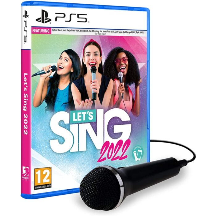 Let's Sing 2022 PS5 Game And Mic