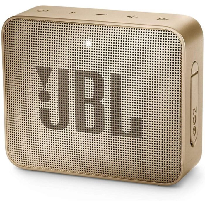 JBL GO2 Portable Bluetooth Speaker - Gold